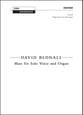 Mass for Solo Voice and Organ Vocal Solo & Collections sheet music cover